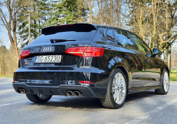 Audi S3 cena 155000 przebieg: 49200, rok produkcji 2018 z Myślenice małe 529